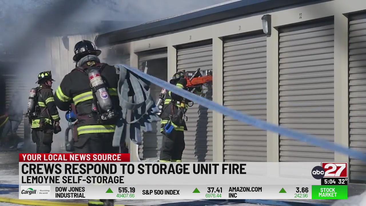 Crews battle fire at at Cumberland County storage unit – ABC27