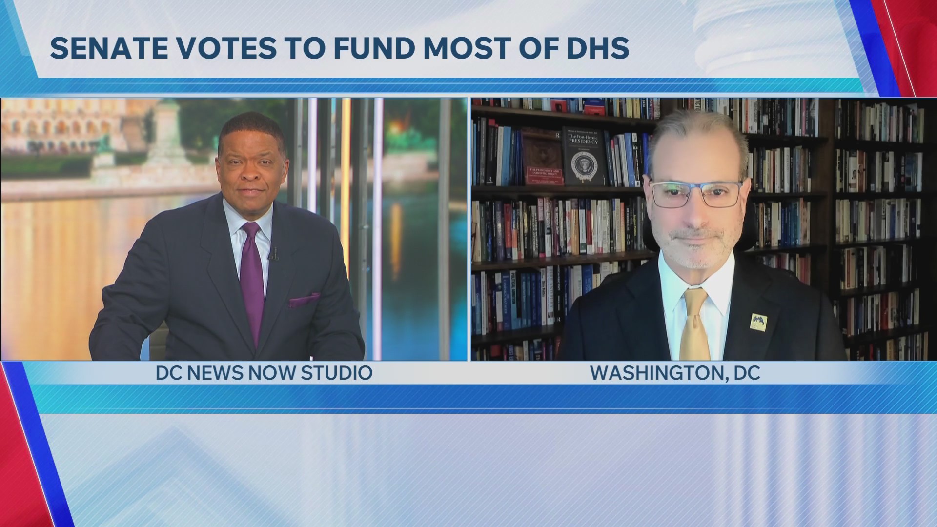 Senate vote to fund most of DHS, House-rejects bill – DC News Now | DC ...