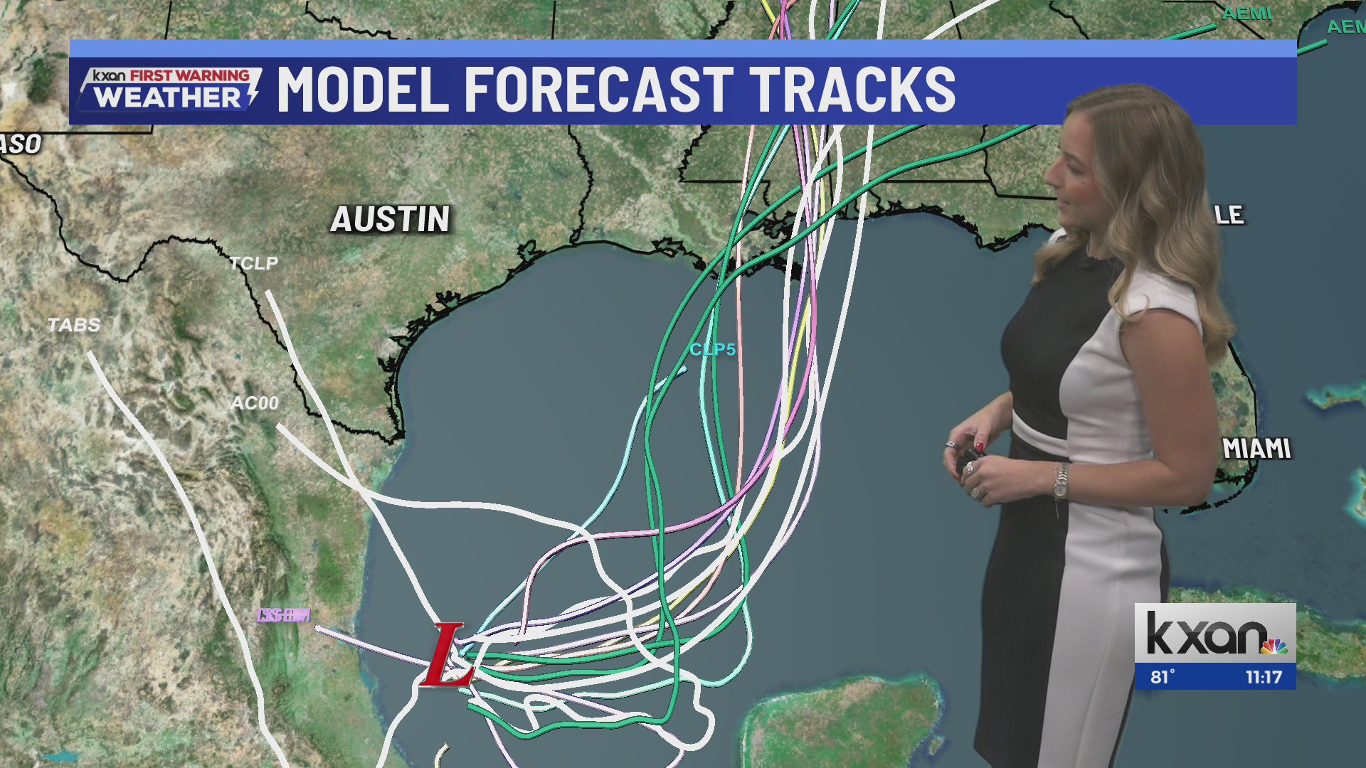 Cool mornings and dry afternoons, tropical system likely in the Gulf ...
