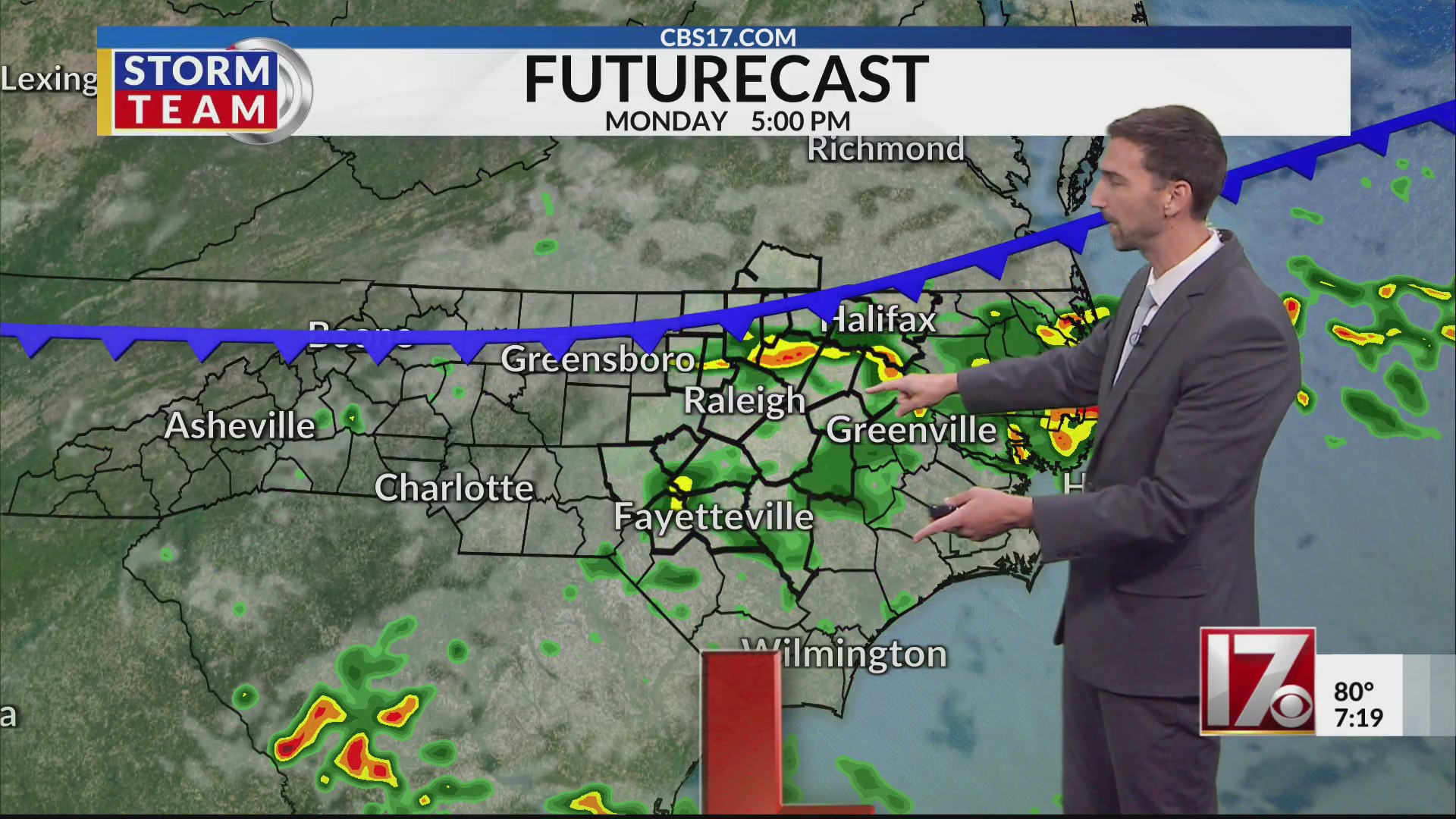 Dry final day of May before central NC rain returns – CBS17.com