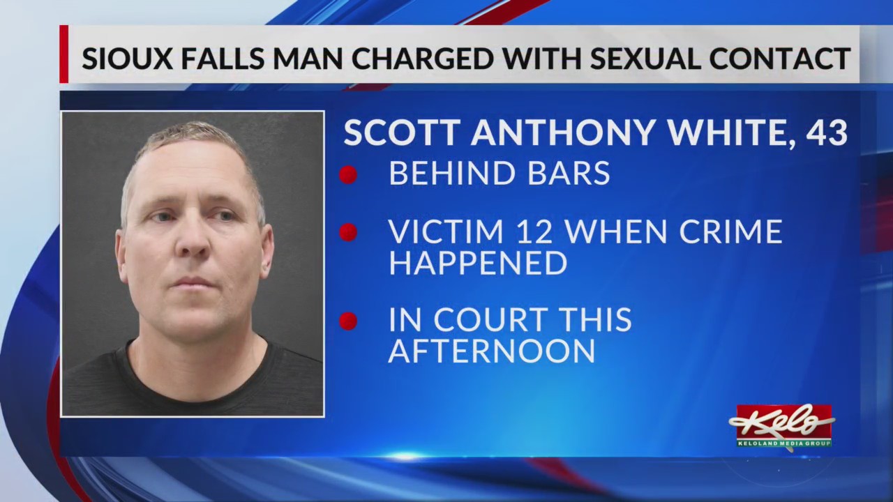 Sioux Falls man charged with sexual contact – KELOLAND.com