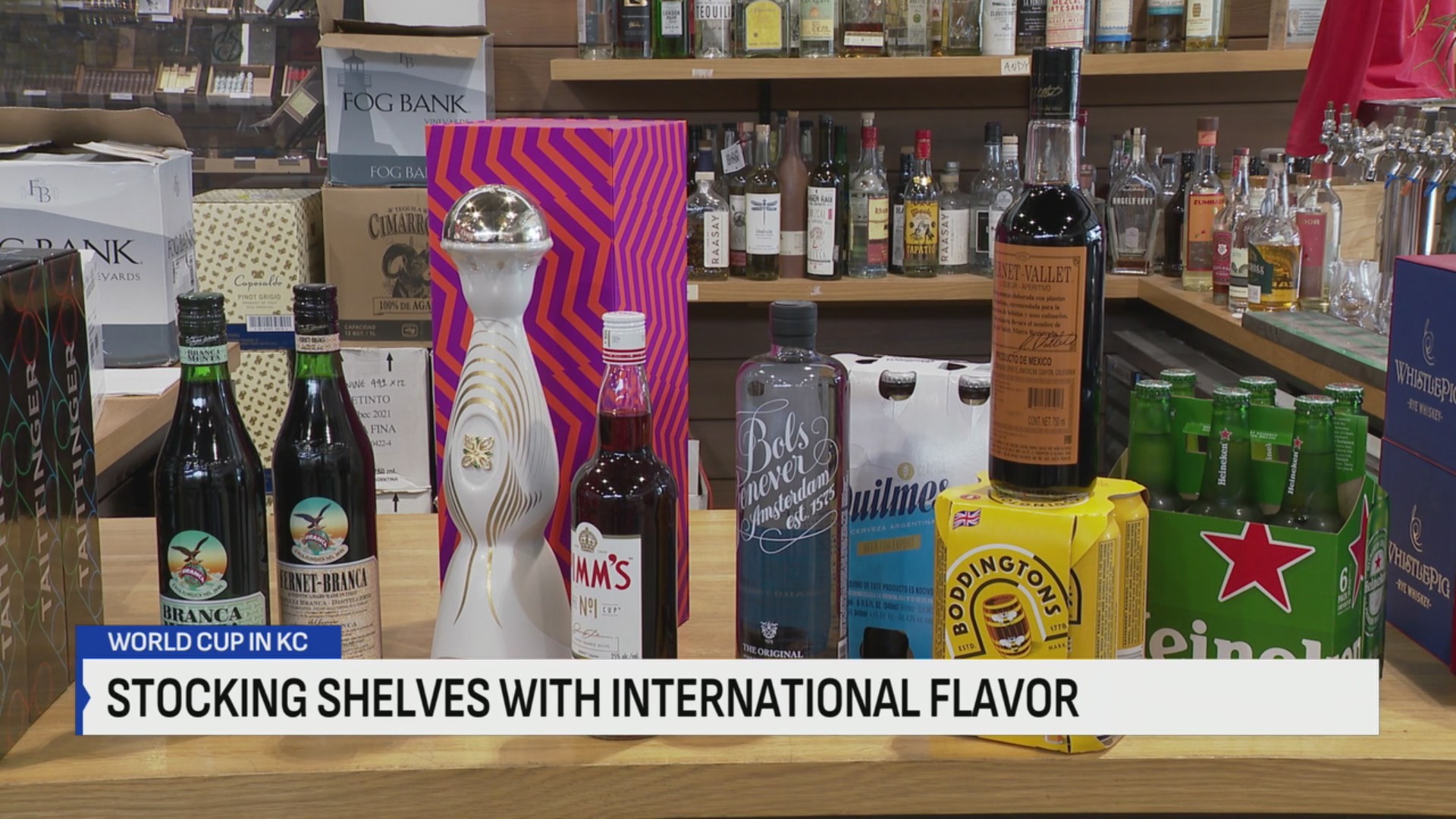 Kansas City liquor store increasing international options ahead of World Cup
