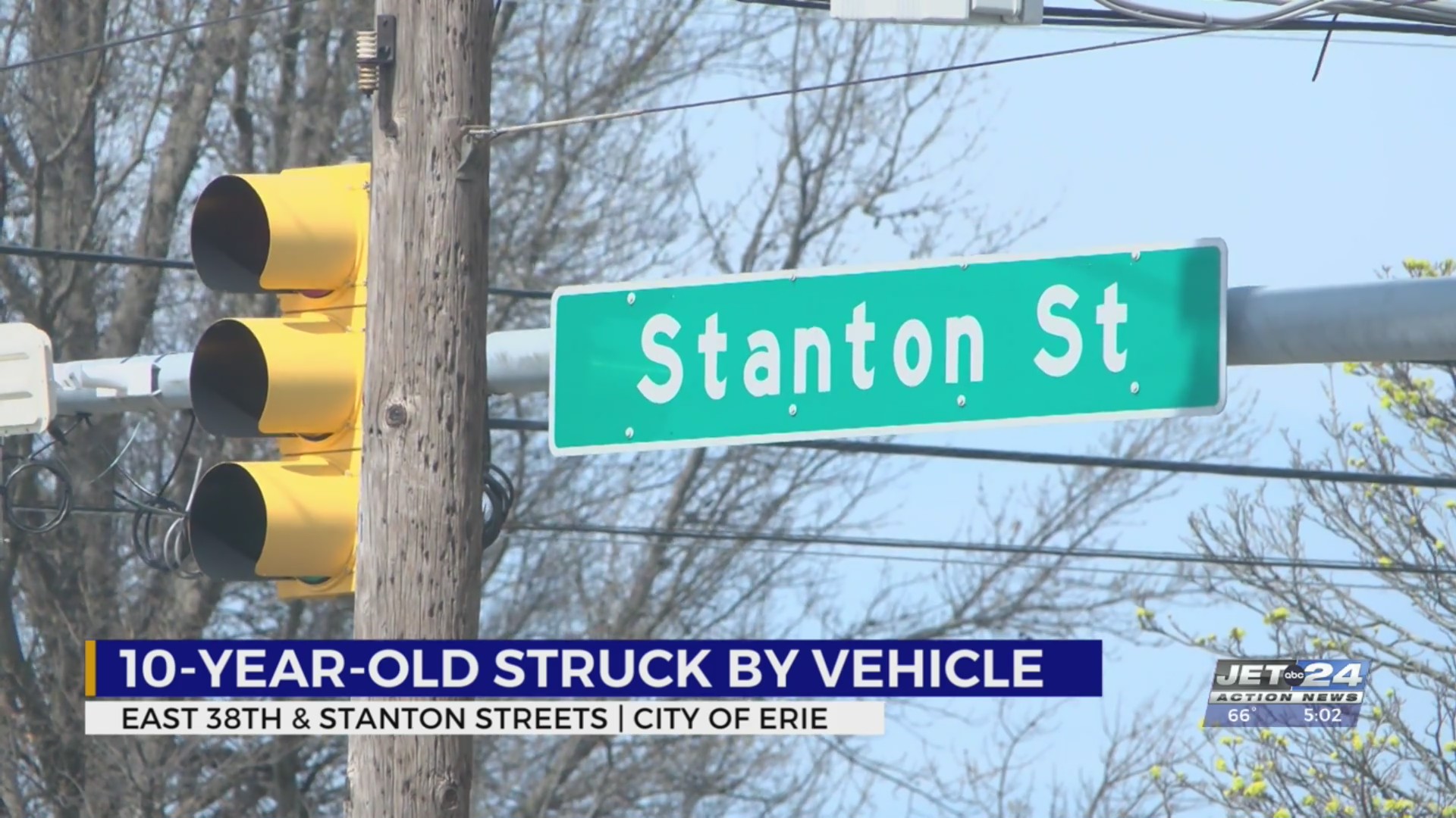 Child transported after being struck by car in City of Erie – WJET/WFXP ...