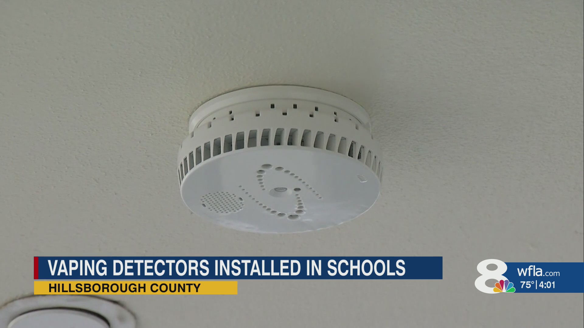 Vaping detectors being installed in Hillsborough County High Schools – WFLA