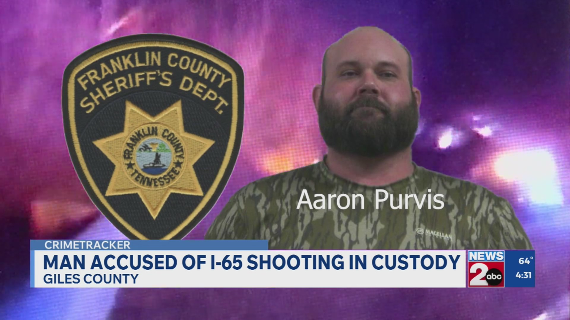 Man taken into custody after siblings shot along I-65 in TN – WKRN News 2