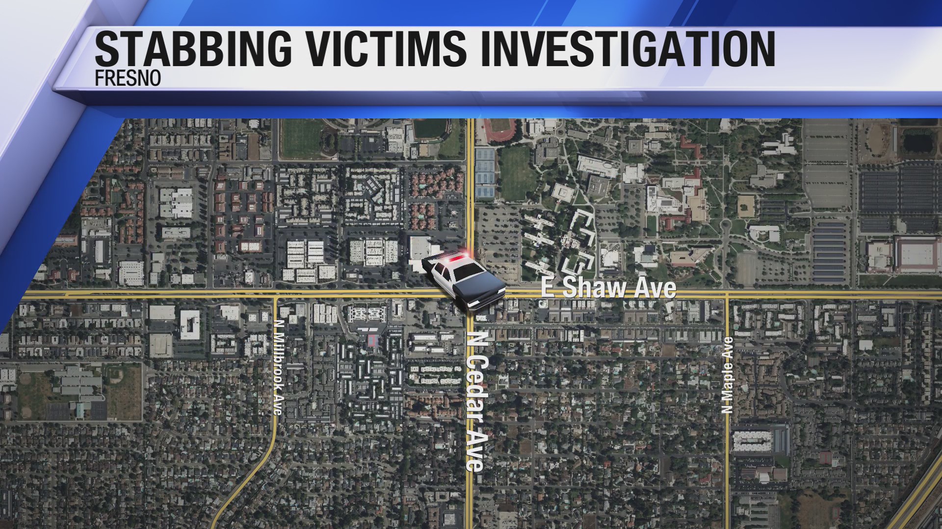 2 stabbed near Fresno State, police say – CBS47 and KSEE24 | News from ...