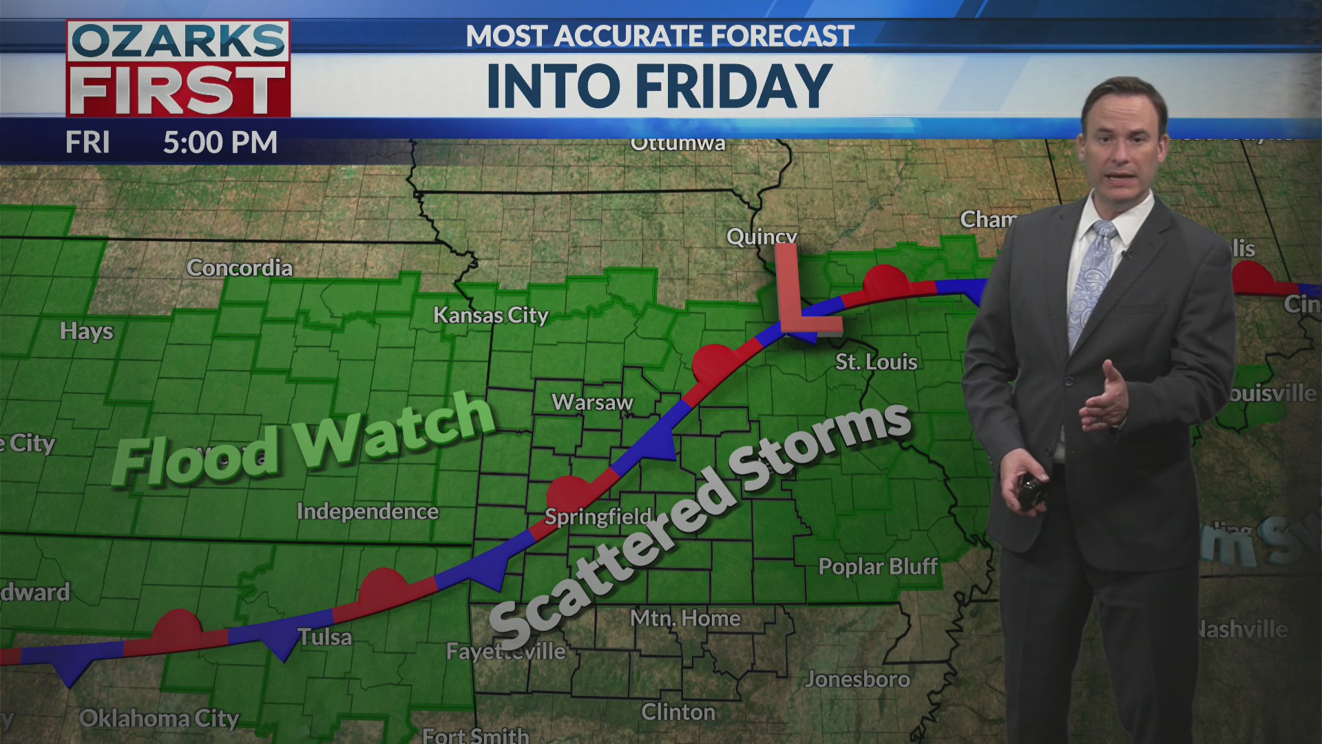Heavy rain and flooding with overnight storms, heat builds over the ...