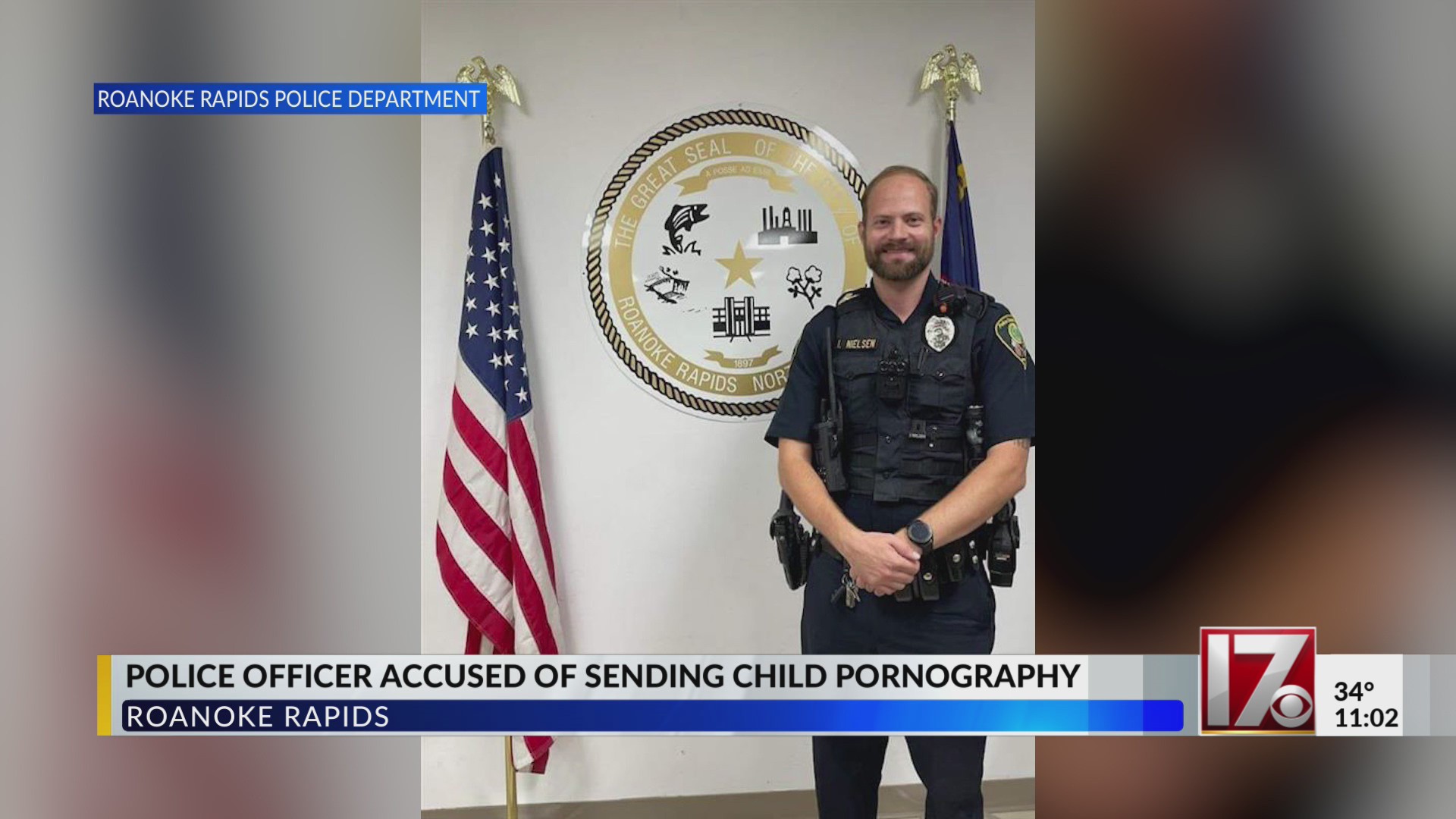 Roanoke Rapids police officer facing child porn charges – CBS17.com