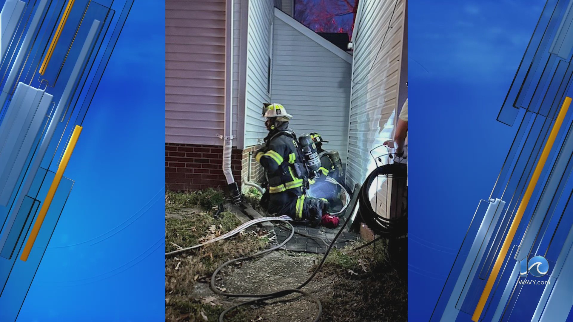 3 adults, 6 pets displaced in Suffolk house fire – WAVY.com