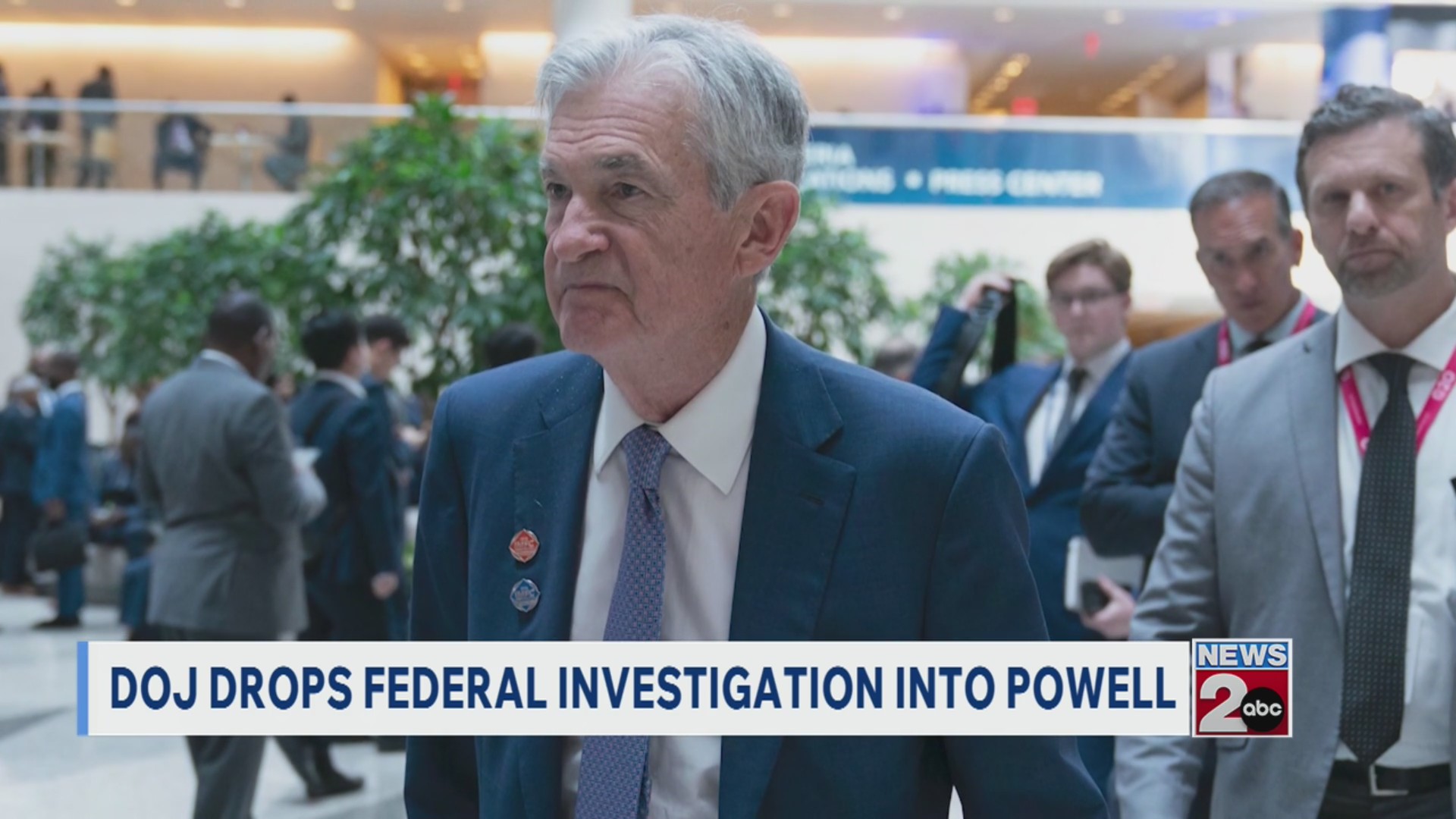 DOJ drops federal investigation into Jerome Powell – WKRN News 2