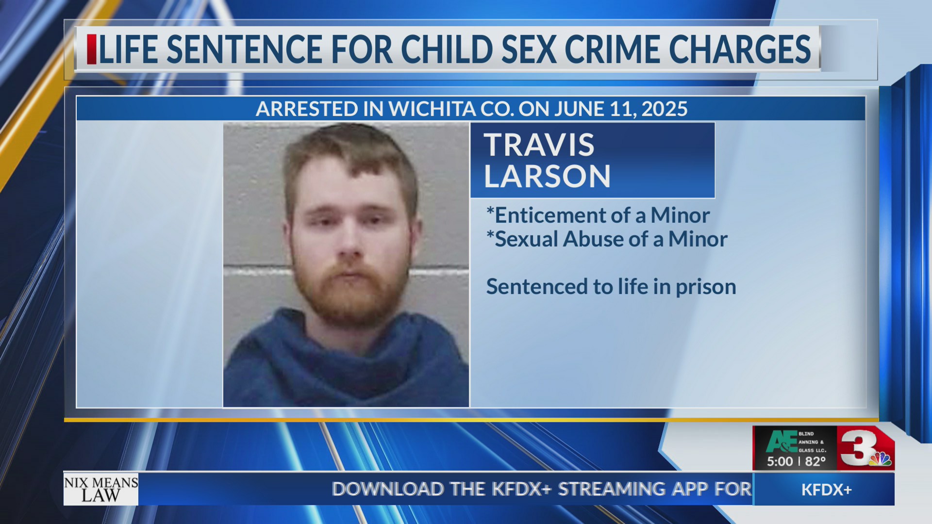 Former airman gets life sentence for federal child sex crimes – FOX21 ...