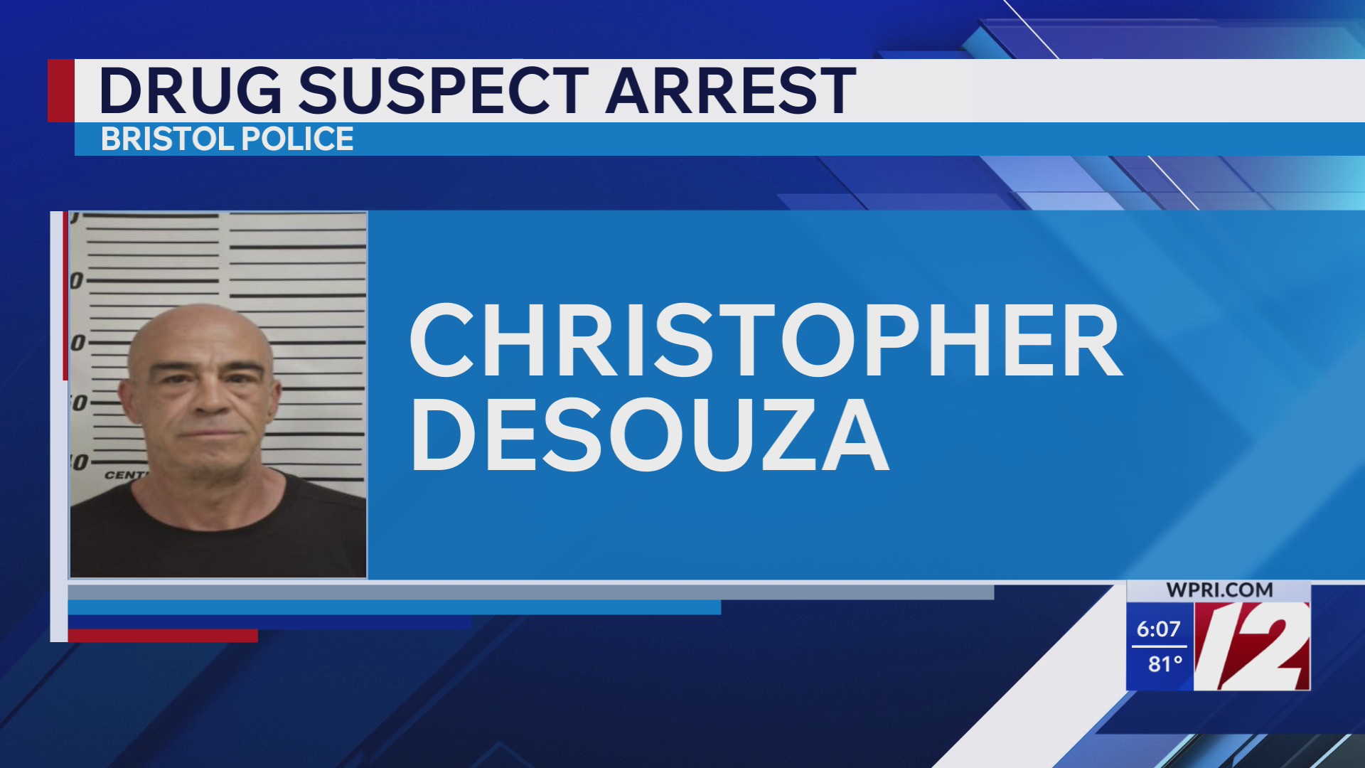 Bristol man arrested on drug charges – WPRI.com