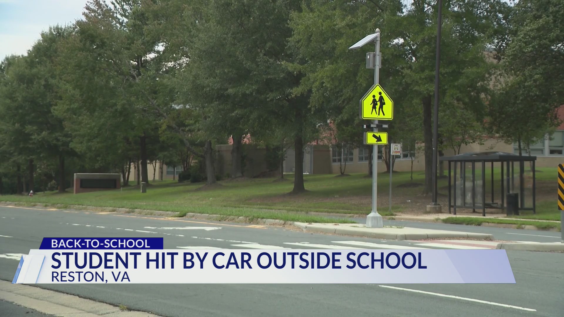 16-year-old hit by car while walking to school