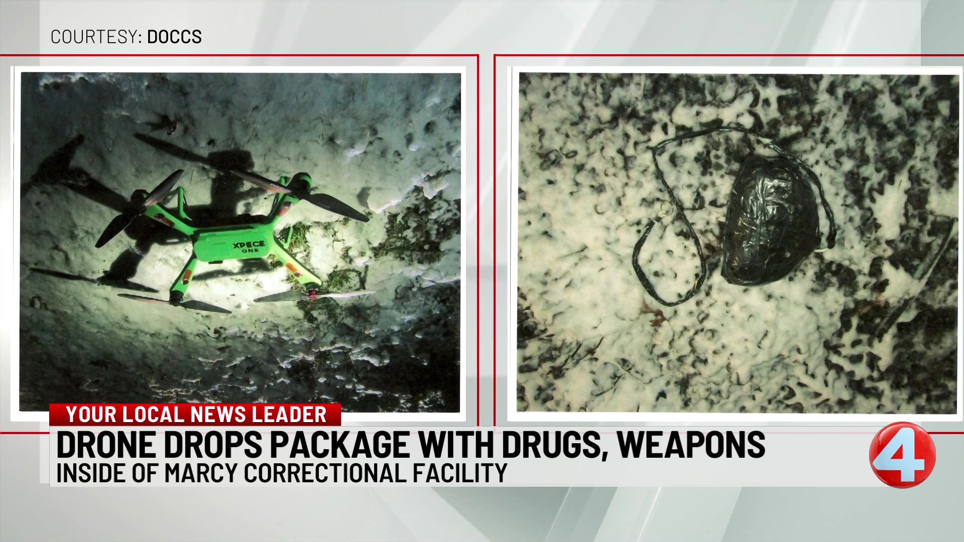 Drone drops package with drugs, weapons at correctional facility – News ...