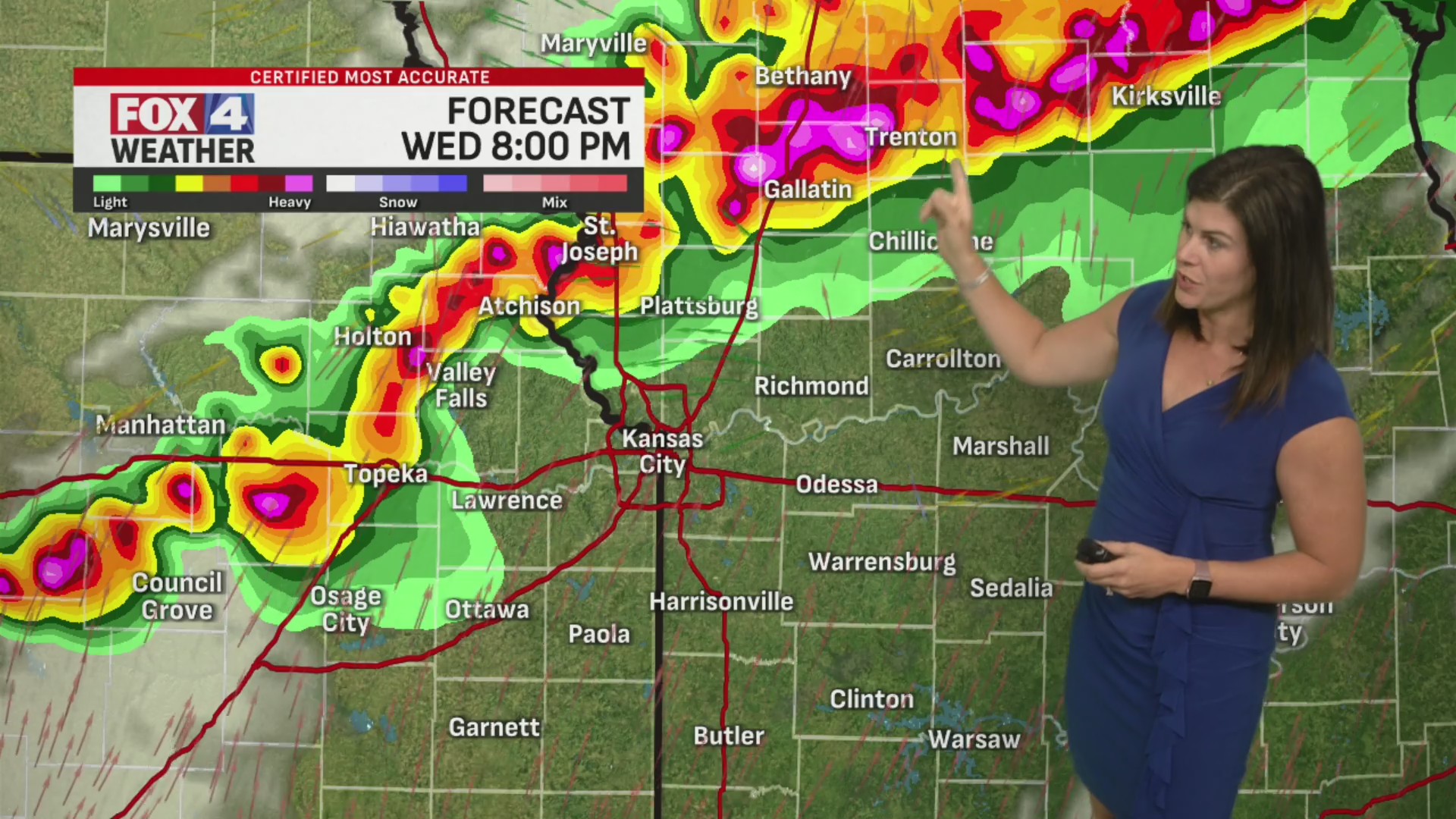 FOX4 Forecast: Steamy to stormy! – FOX 4 Kansas City WDAF-TV | News ...