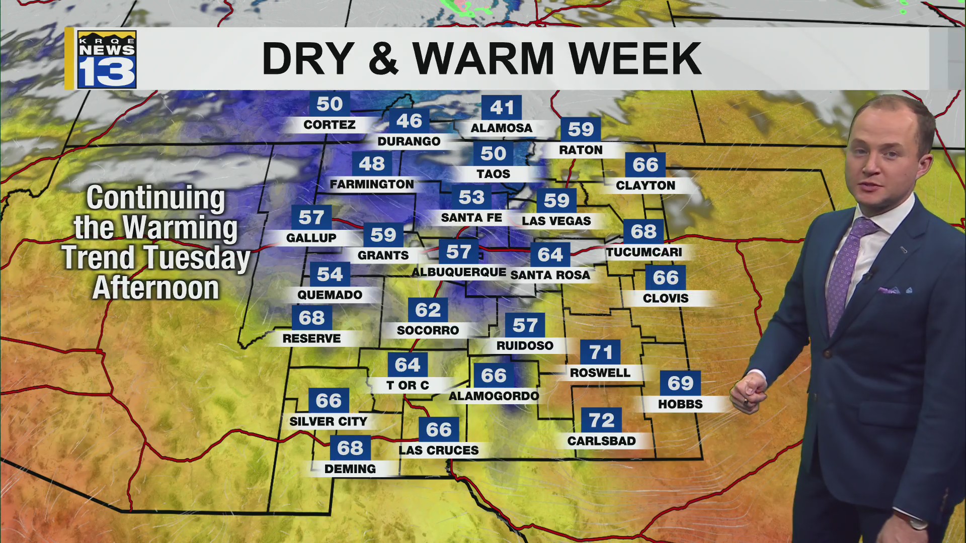 Dry and unseasonably warm weather sticks around all week across New ...