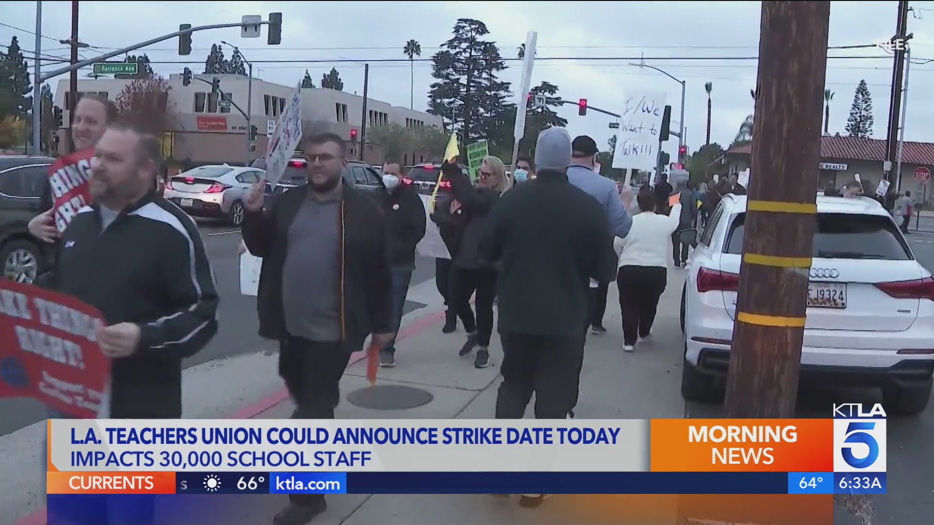 LA teachers union set to announce strike date amid LAUSD contract ...