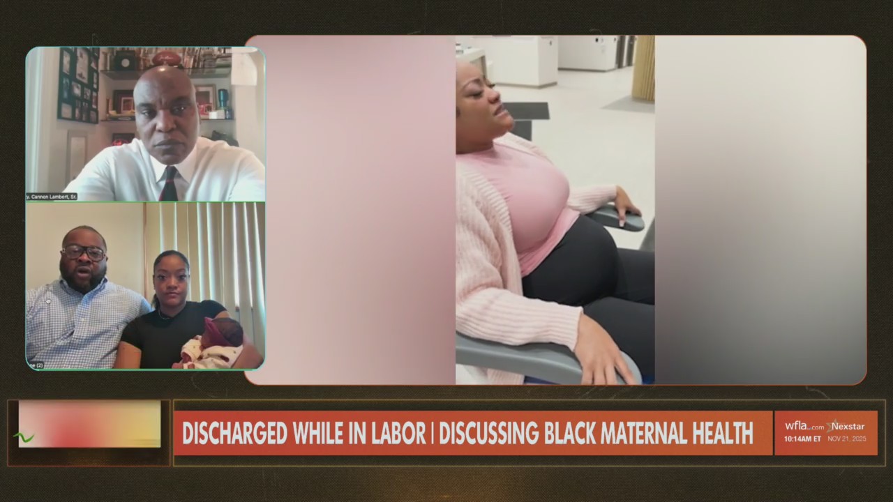 Mother discharged from hospital while in labor shares her story & advocates for change