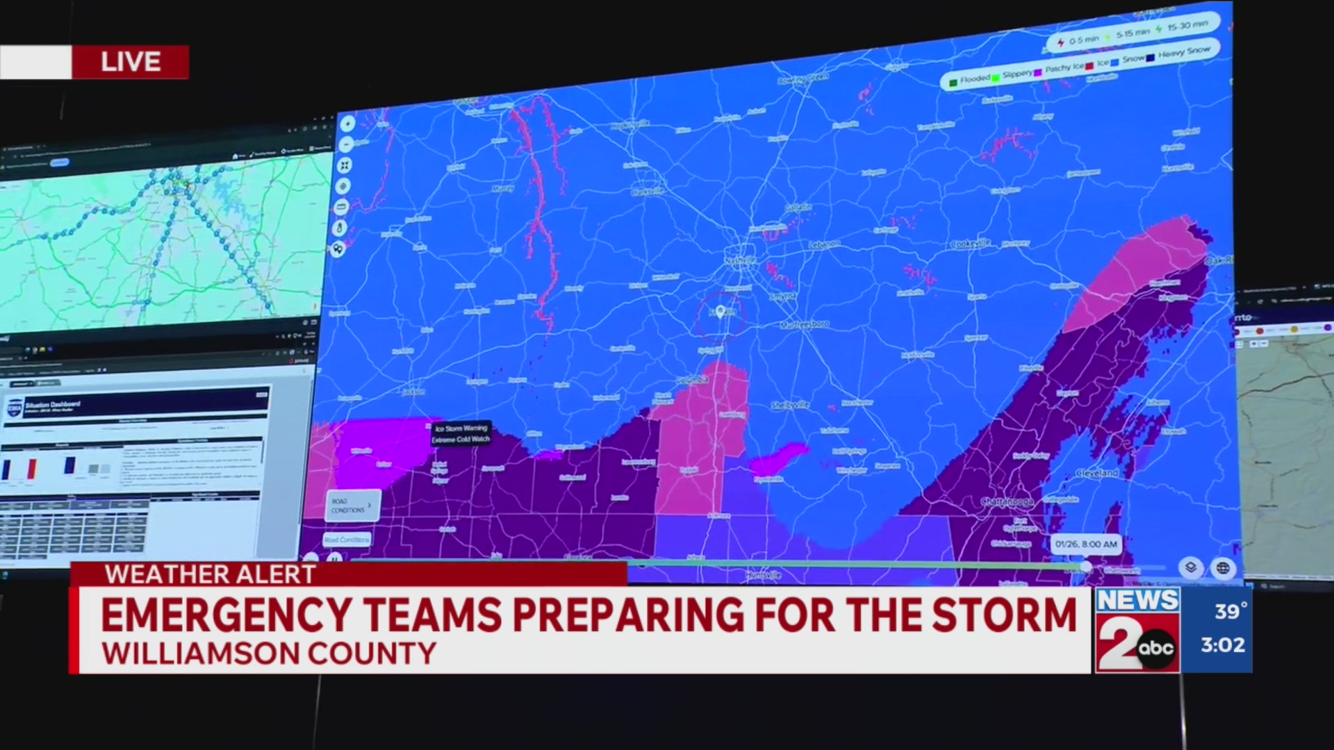 Williamson County Emergency Management Agency preparing for the storm ...
