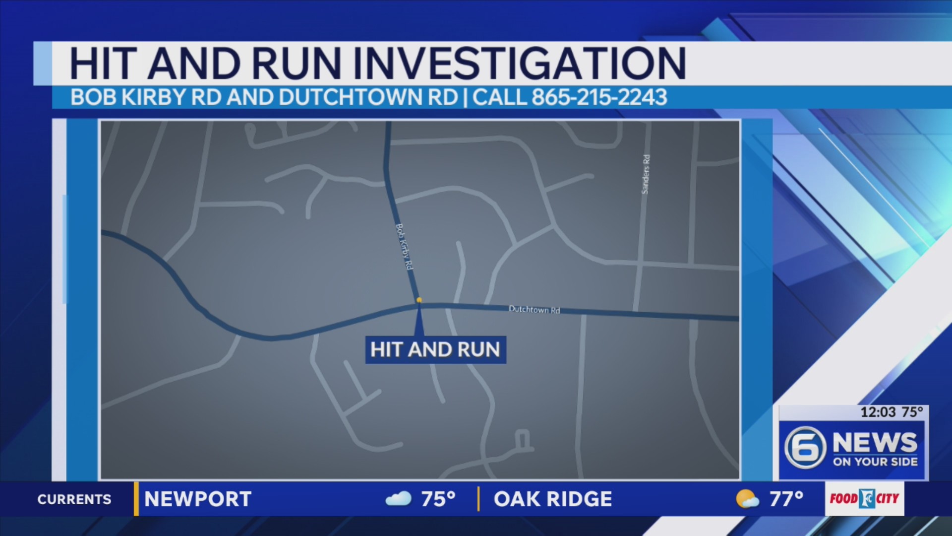 Knox County Sheriff’s deputies investigating hit-and-run – WATE 6 On ...