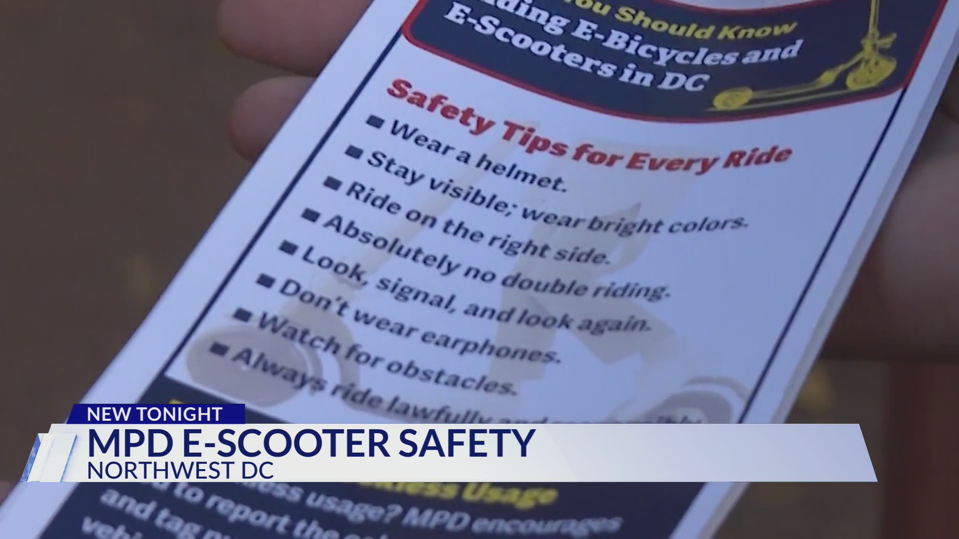 Police push road safety rules after deadly e-scooter crash – DC News ...