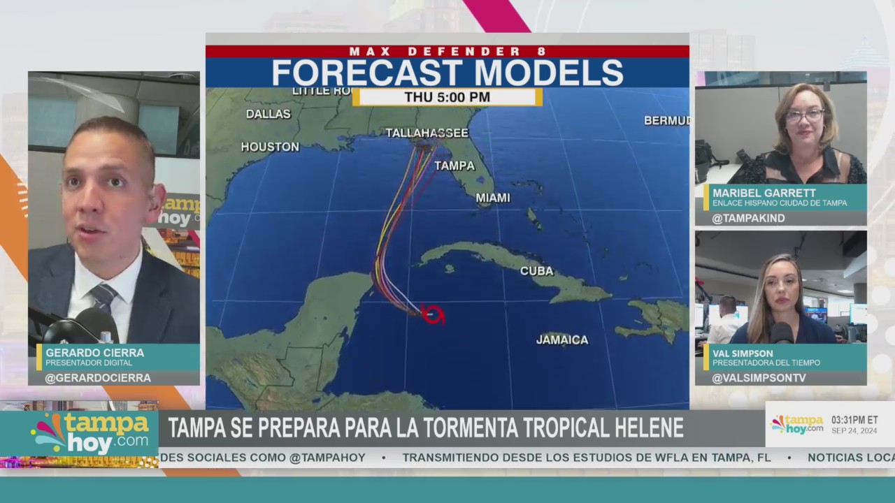 La Bahía de Tampa se prepara ante los posibles impactos de la tormenta tropical Helene episode artwork