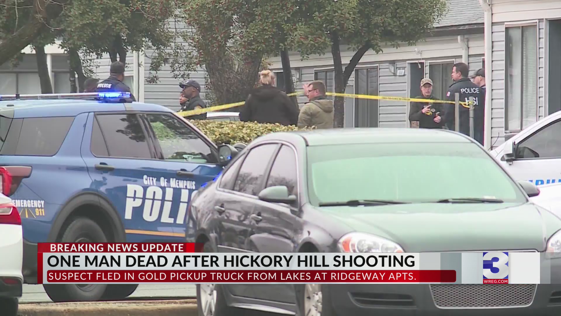 Man killed in Hickory Hill shooting, police say – WREG.com