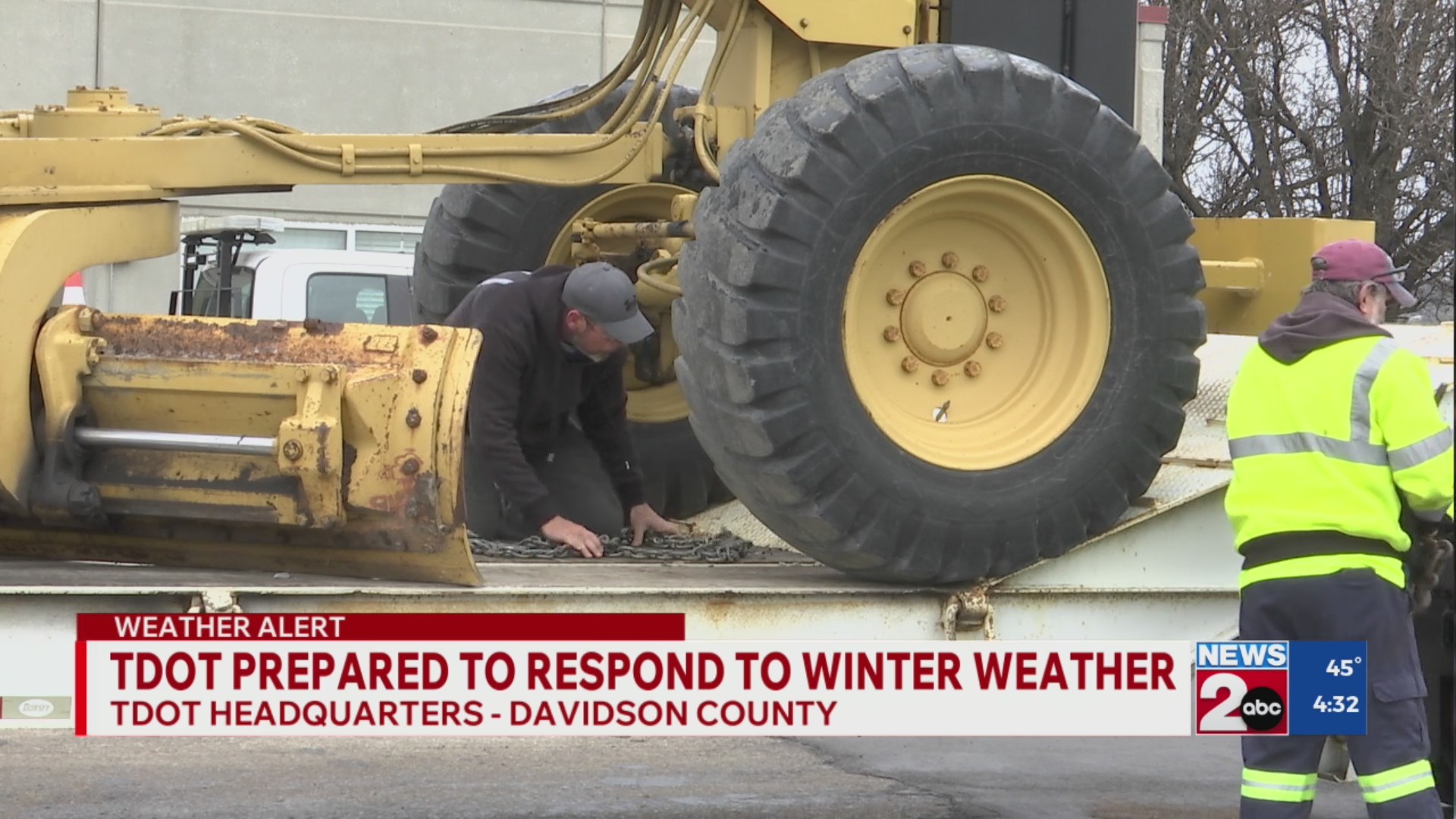 TDOT ready to respond to winter weather in Middle TN – WKRN News 2