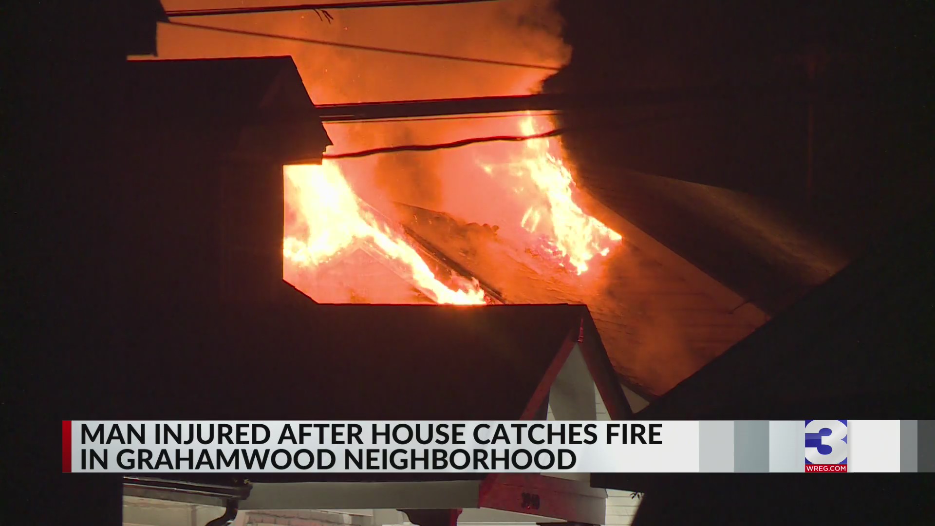 Man critically injured after house catches fire in Grahamwood ...