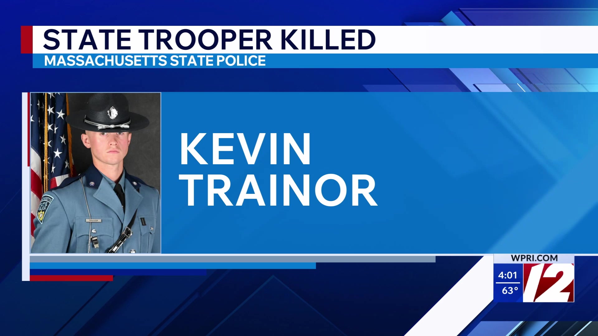 Mass. state trooper killed by wrong-way driver in Lynnfield – WPRI.com