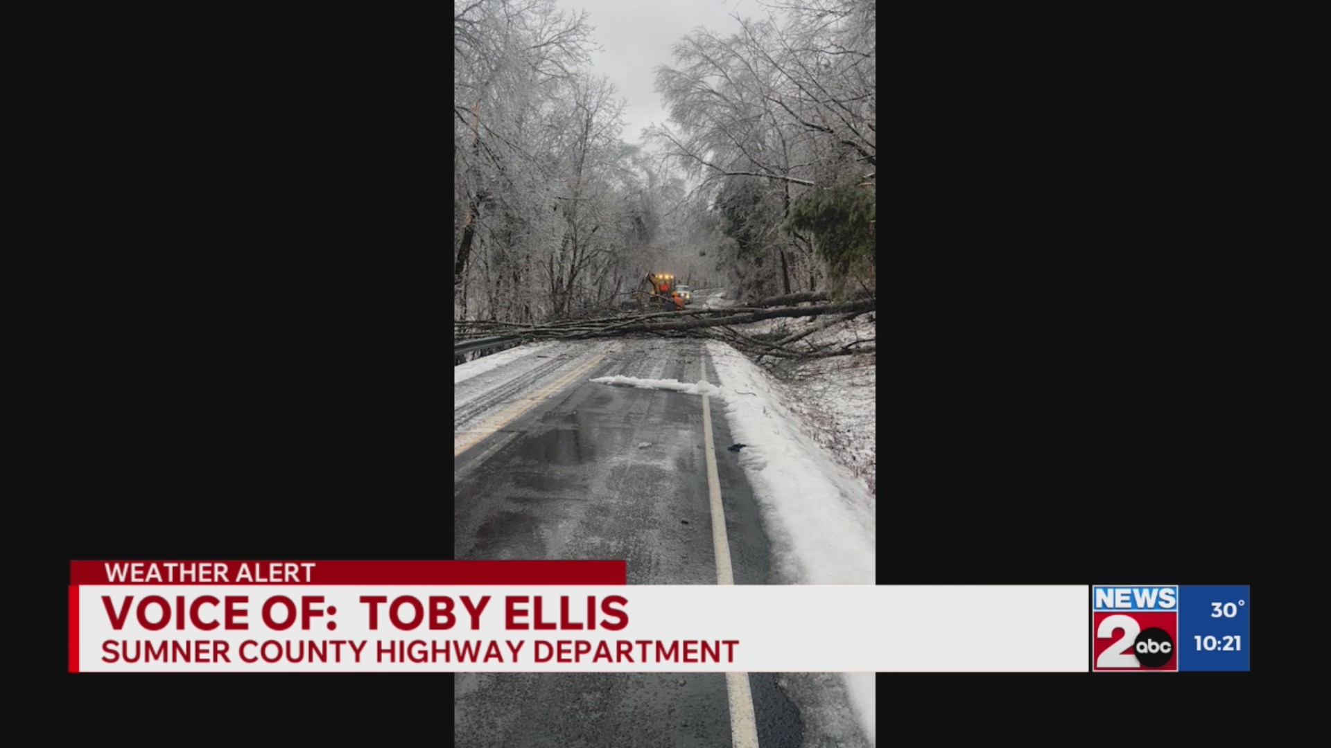 Road conditions in Sumner County, TN amid winter storm – WKRN News 2