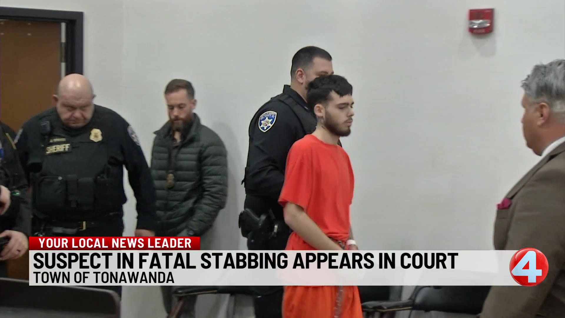Suspect in fatal stabbing appears in court – News 4 Buffalo