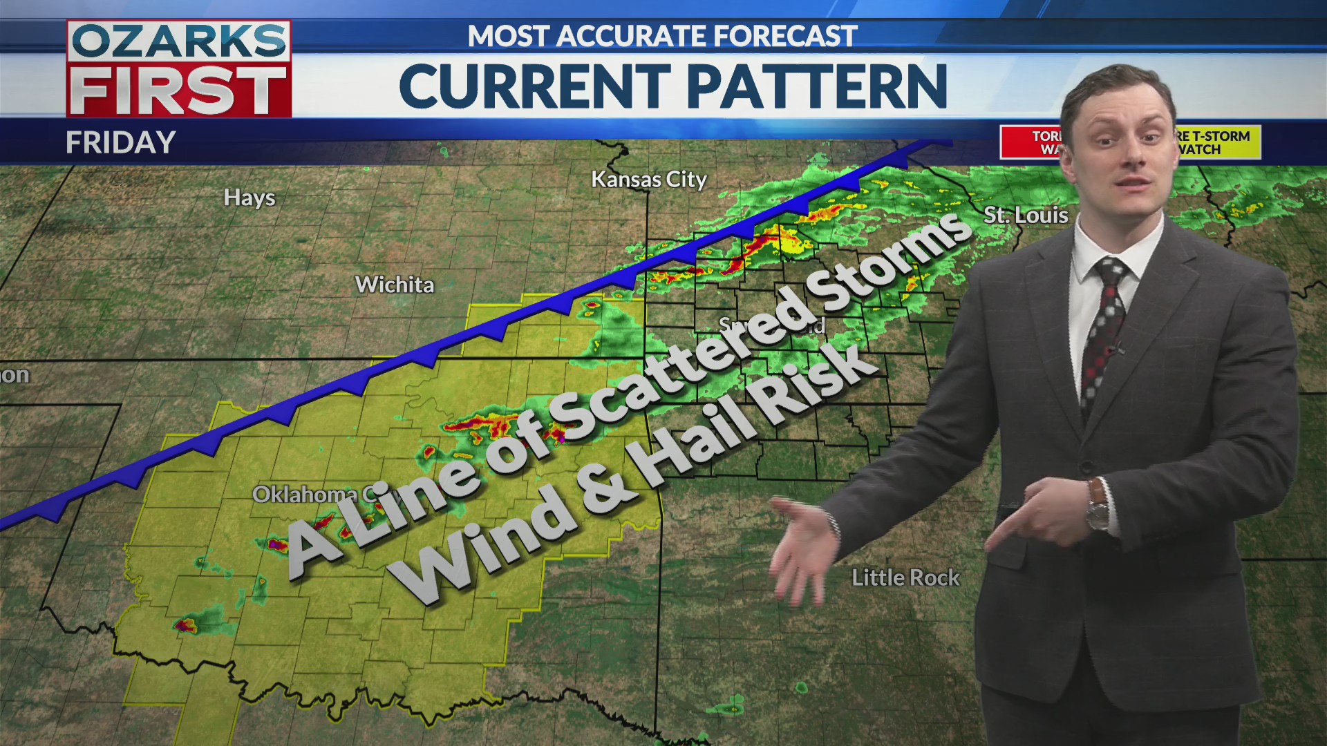 Storms and Soggy Weather Attempting To Make A Return – KOLR ...