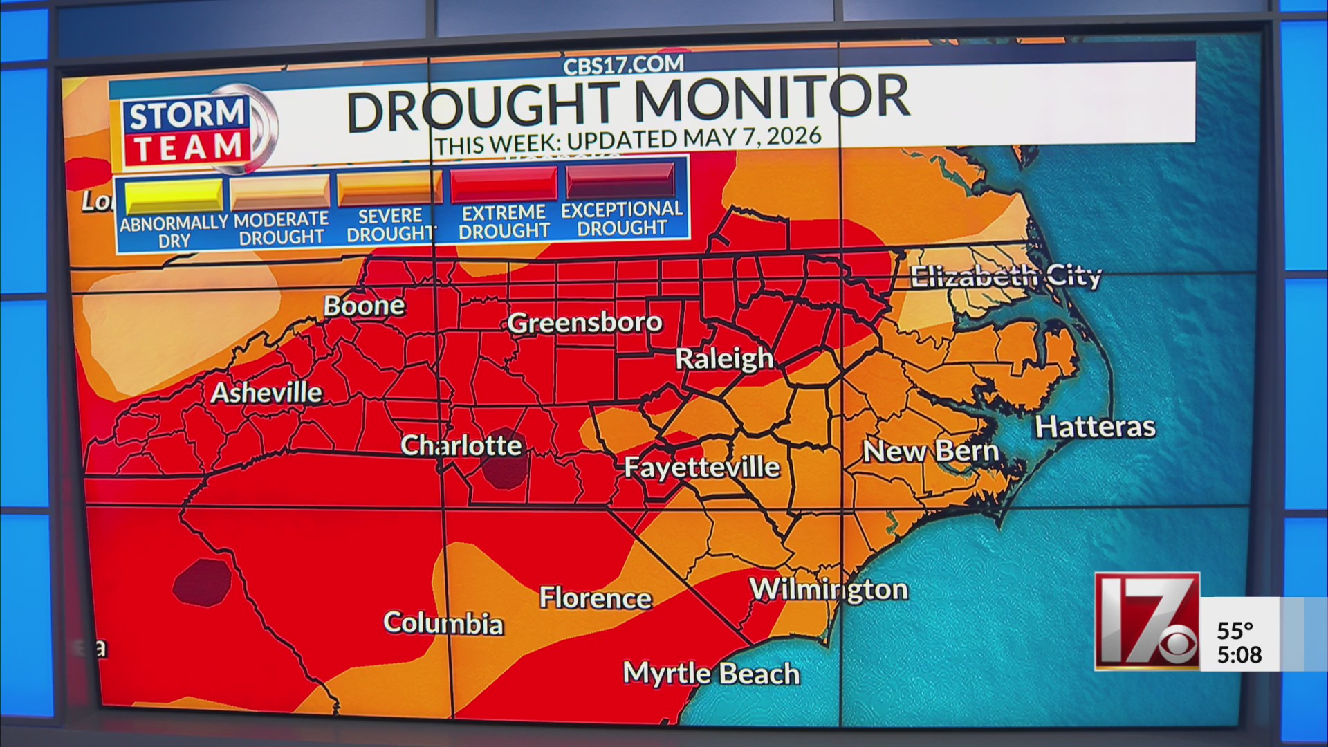 Despite rain, NC drought continues – CBS17.com
