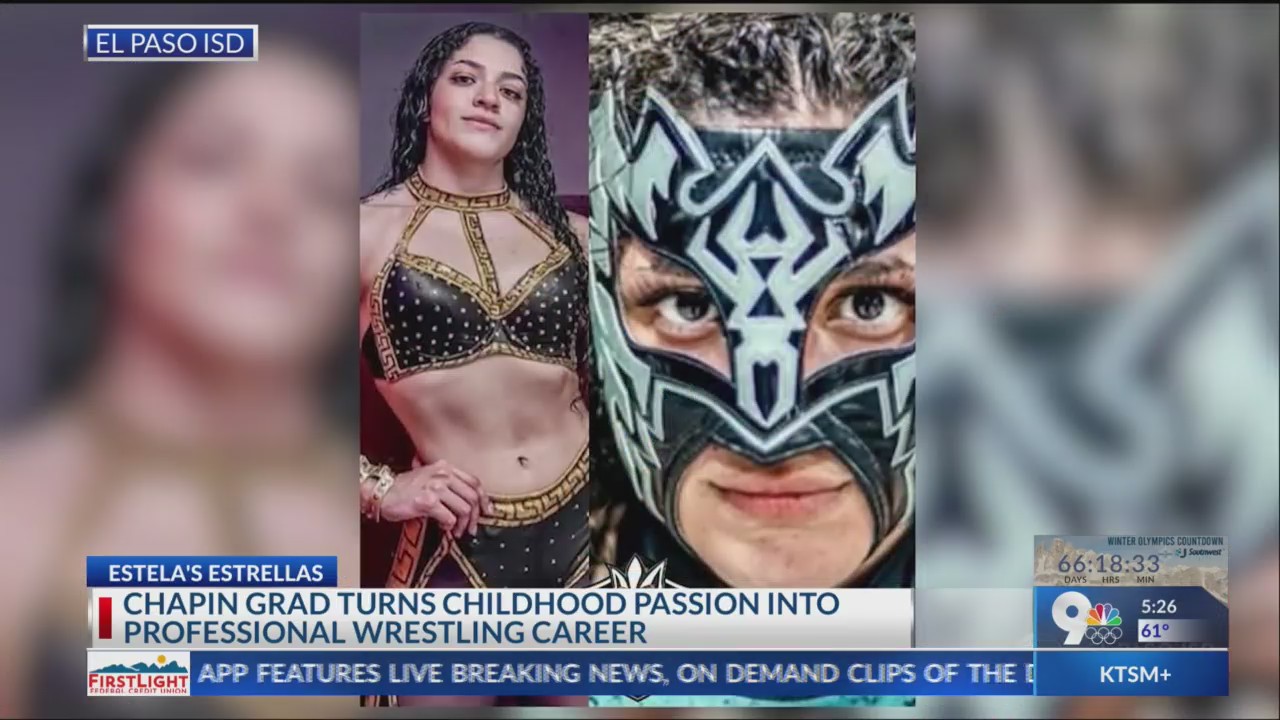 Chapin HS grad chases dream as pro wrestler – KTSM 9 News