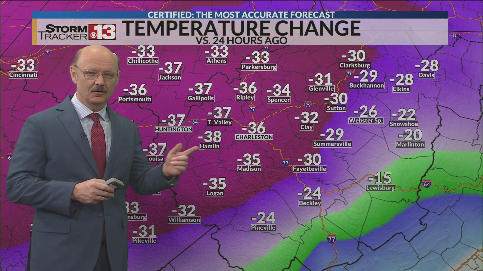 Dry but colder for the weekend – WOWK 13 News