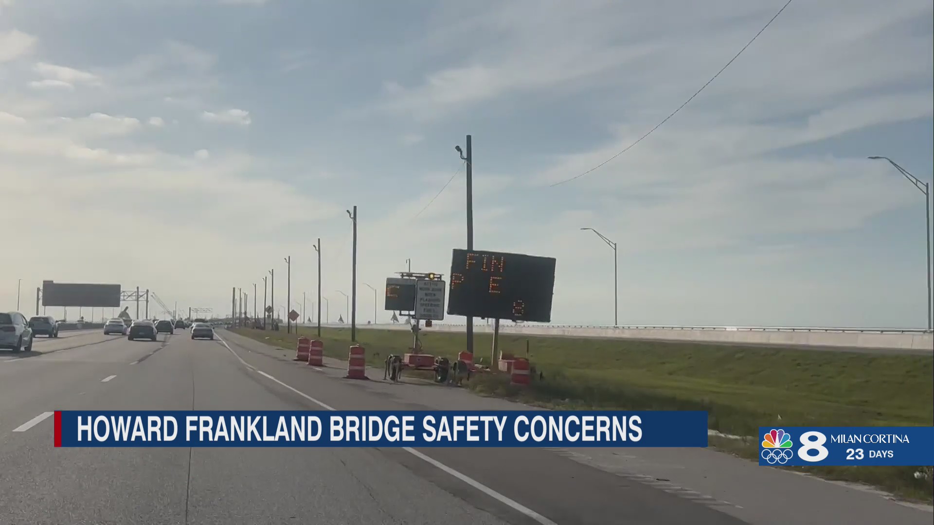 A man died after a crash on the Howard Frankland Bridge – WFLA