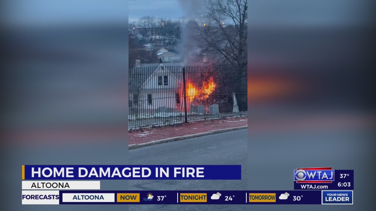 Crews respond to house fire behind UPMC Altoona – WTAJ | Your News Leader