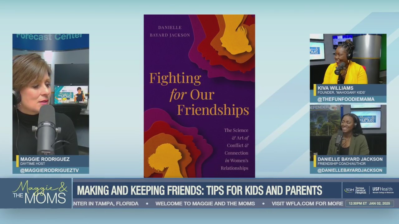 Making and Keeping Friends: Tips for Kids and Parents | Maggie and the Moms episode artwork