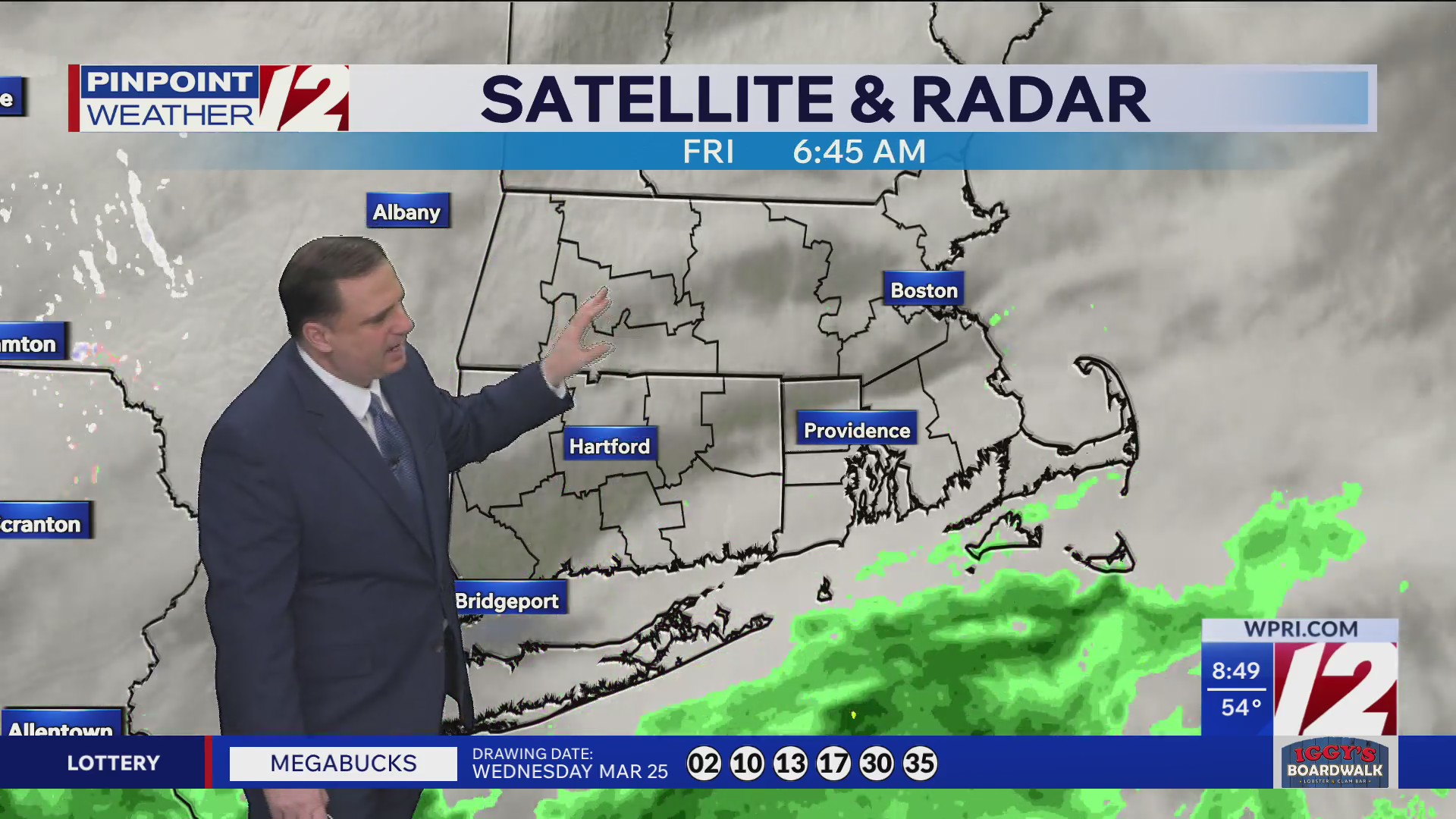 WPRI 12 Weather Forecast for 3/27/26: Cooler today – WPRI.com