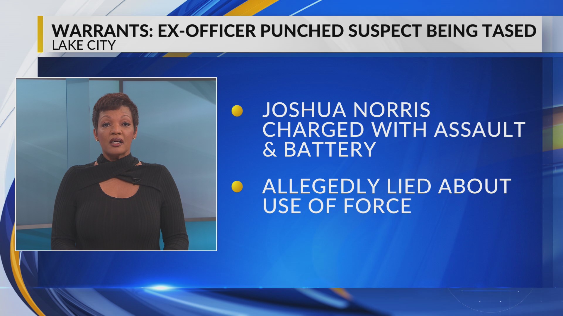 Now-former Lake City police corporal allegedly punched suspect being ...