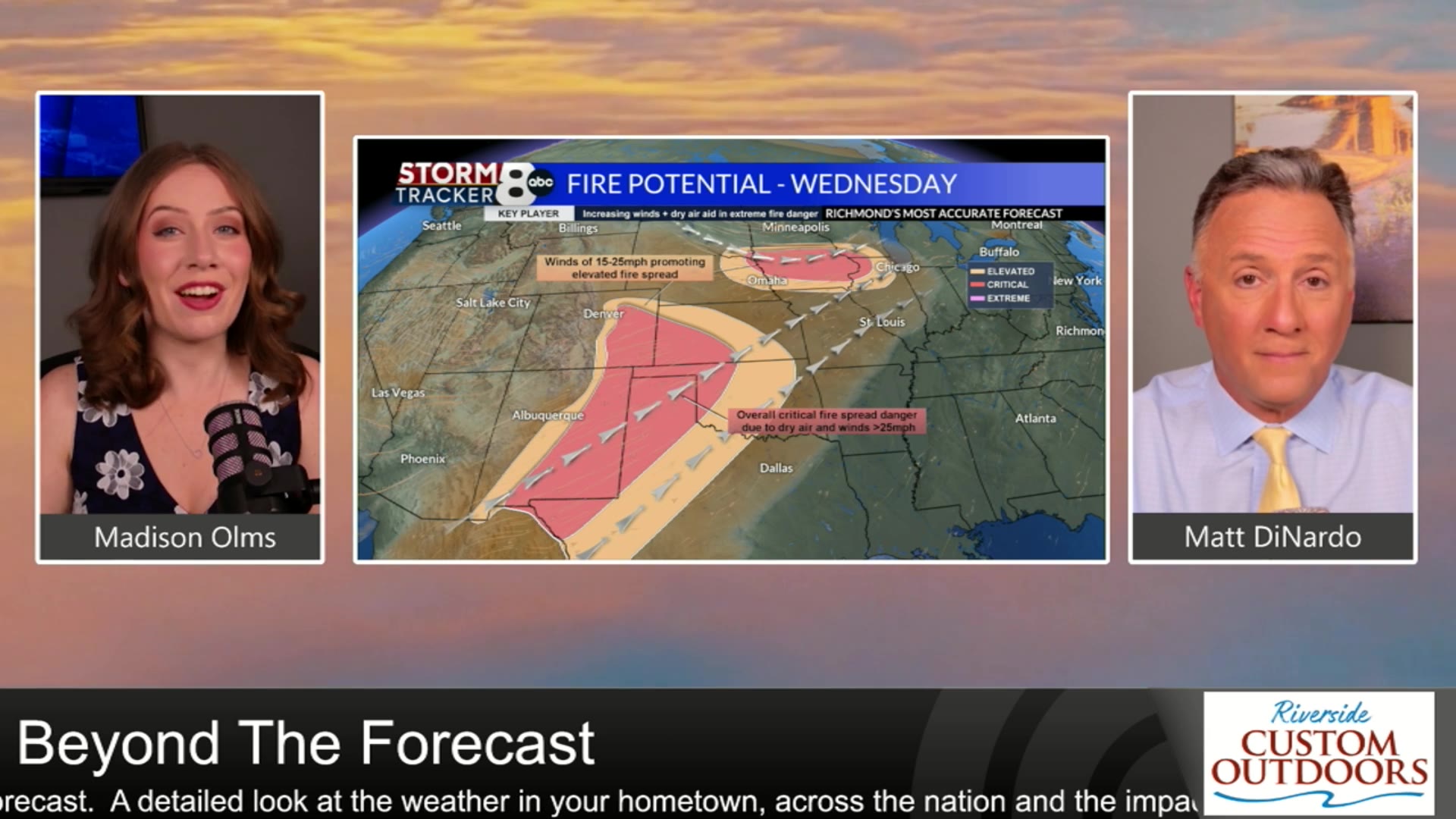 StormTracker8 Beyond the Forecast: Rain and weather to our West – WRIC ...