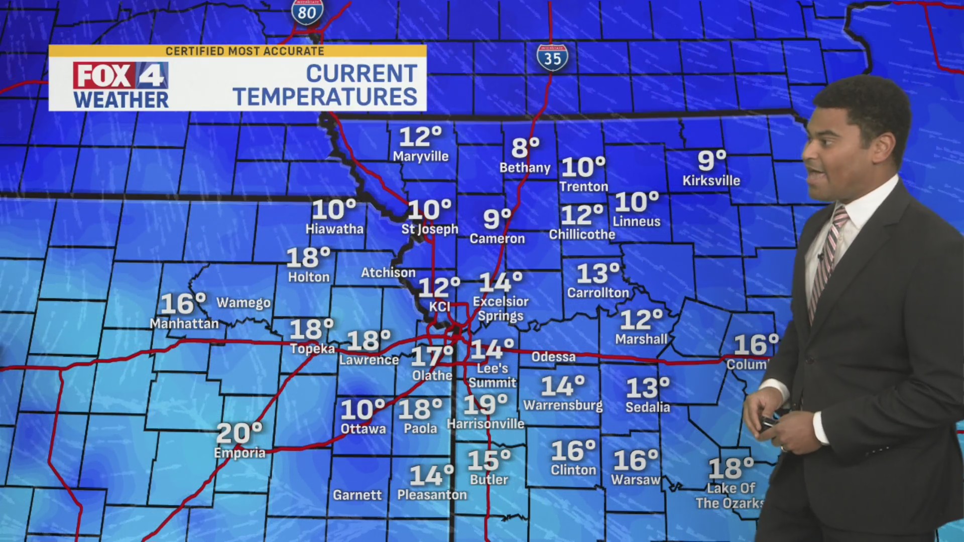 Saturday morning forecast – FOX 4 Kansas City WDAF-TV | News, Weather ...
