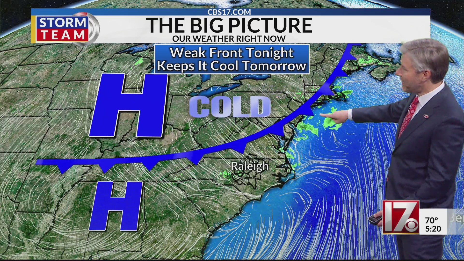 Frost advisory, freeze warning issued for parts of central NC – CBS17.com