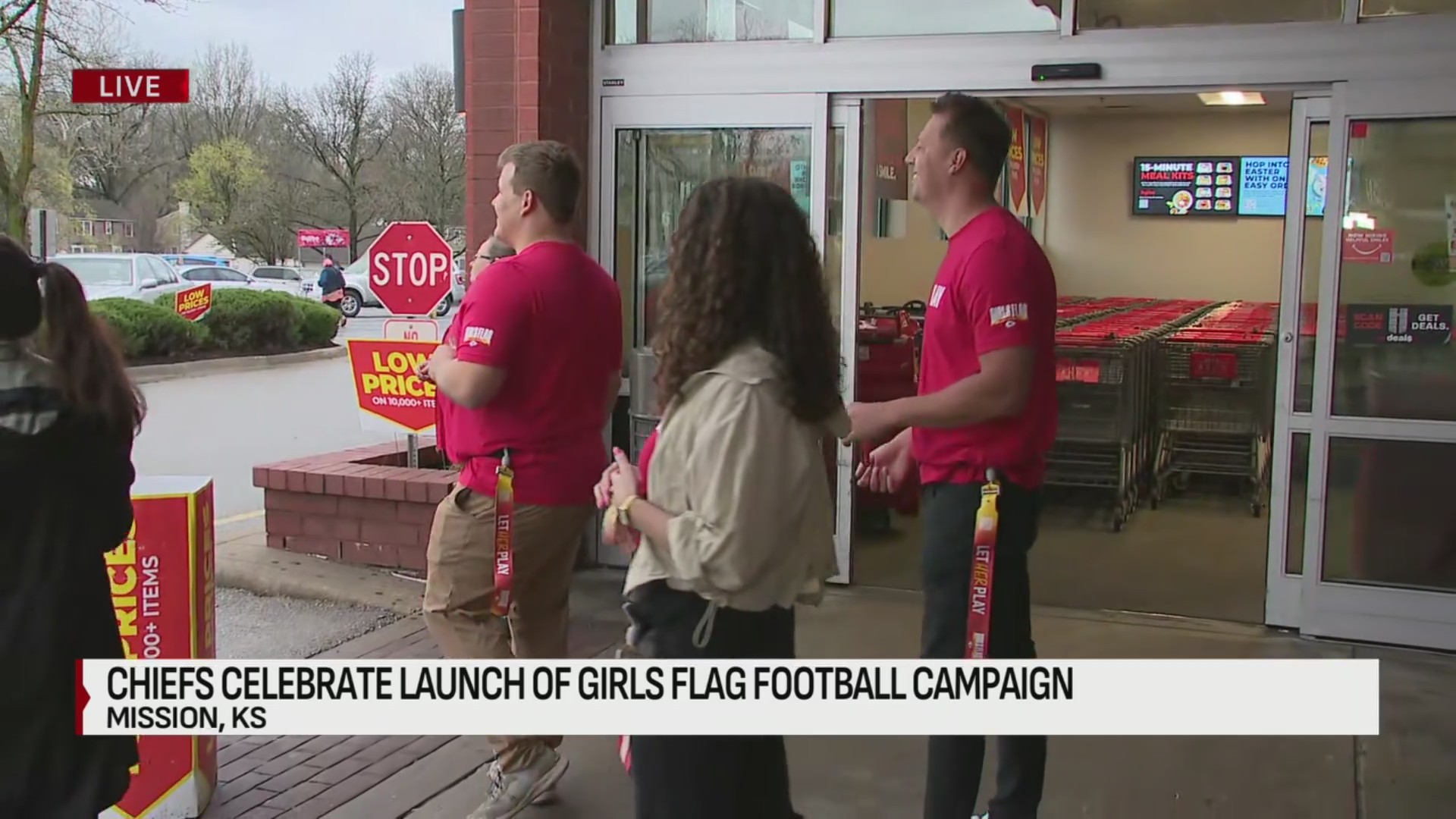 Kansas City Chiefs rally community to support girls flag football