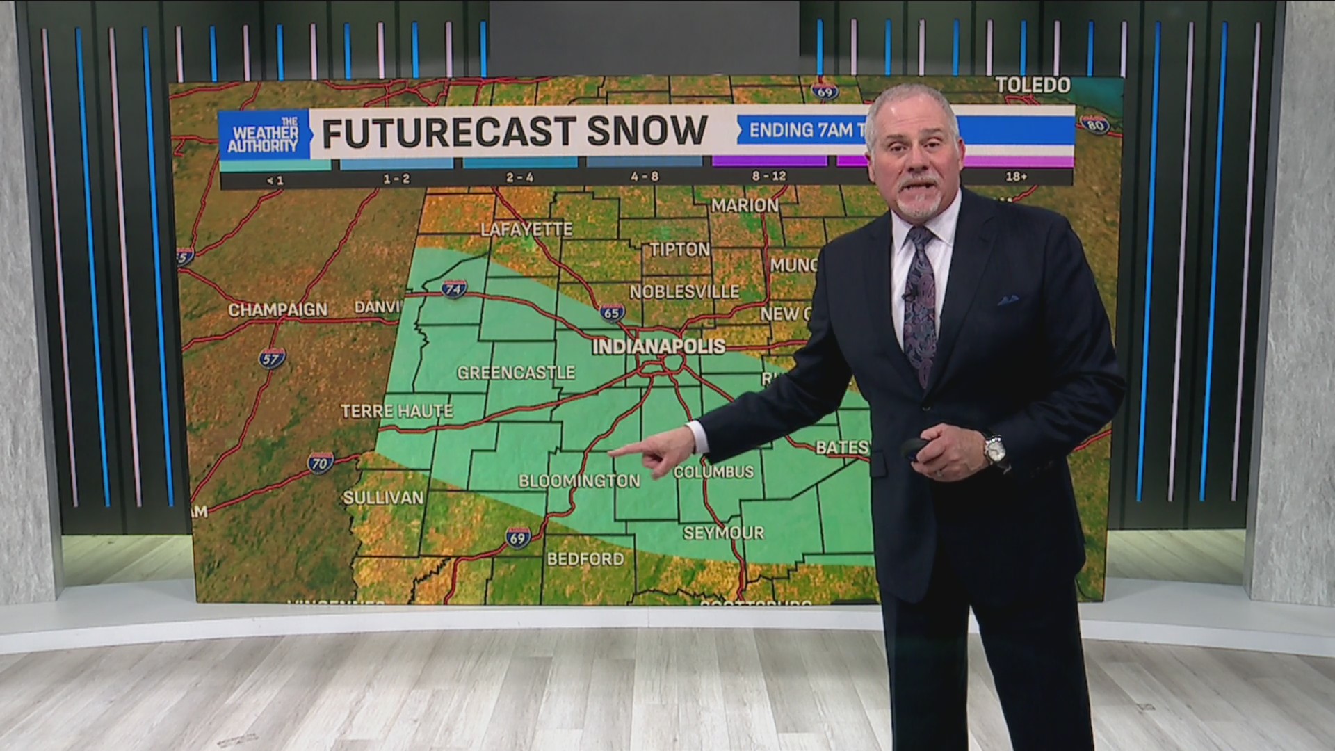 Multiple chances for snow in forecast for central Indiana – Fox 59