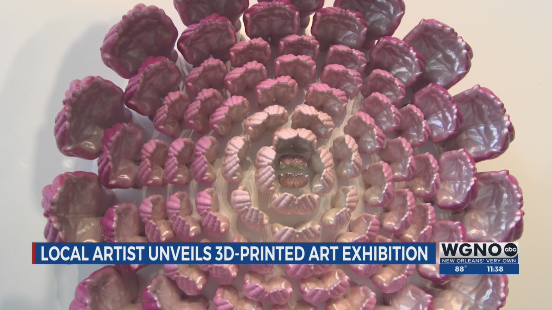 Blooms' exhibit uses 3D printed hands to create flowers – WGNO