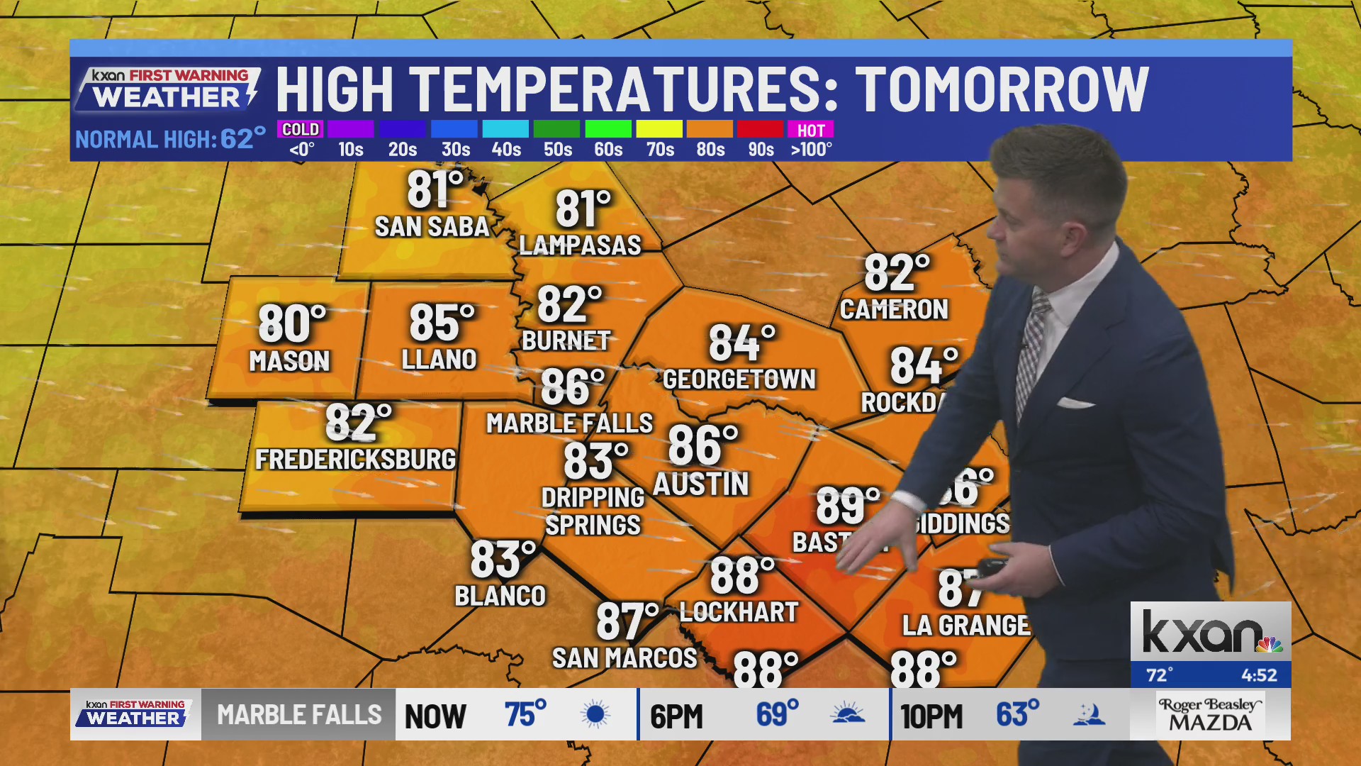 Record heat for the second day of 2026 | KXAN Forecast (Jan. 1) – KXAN ...