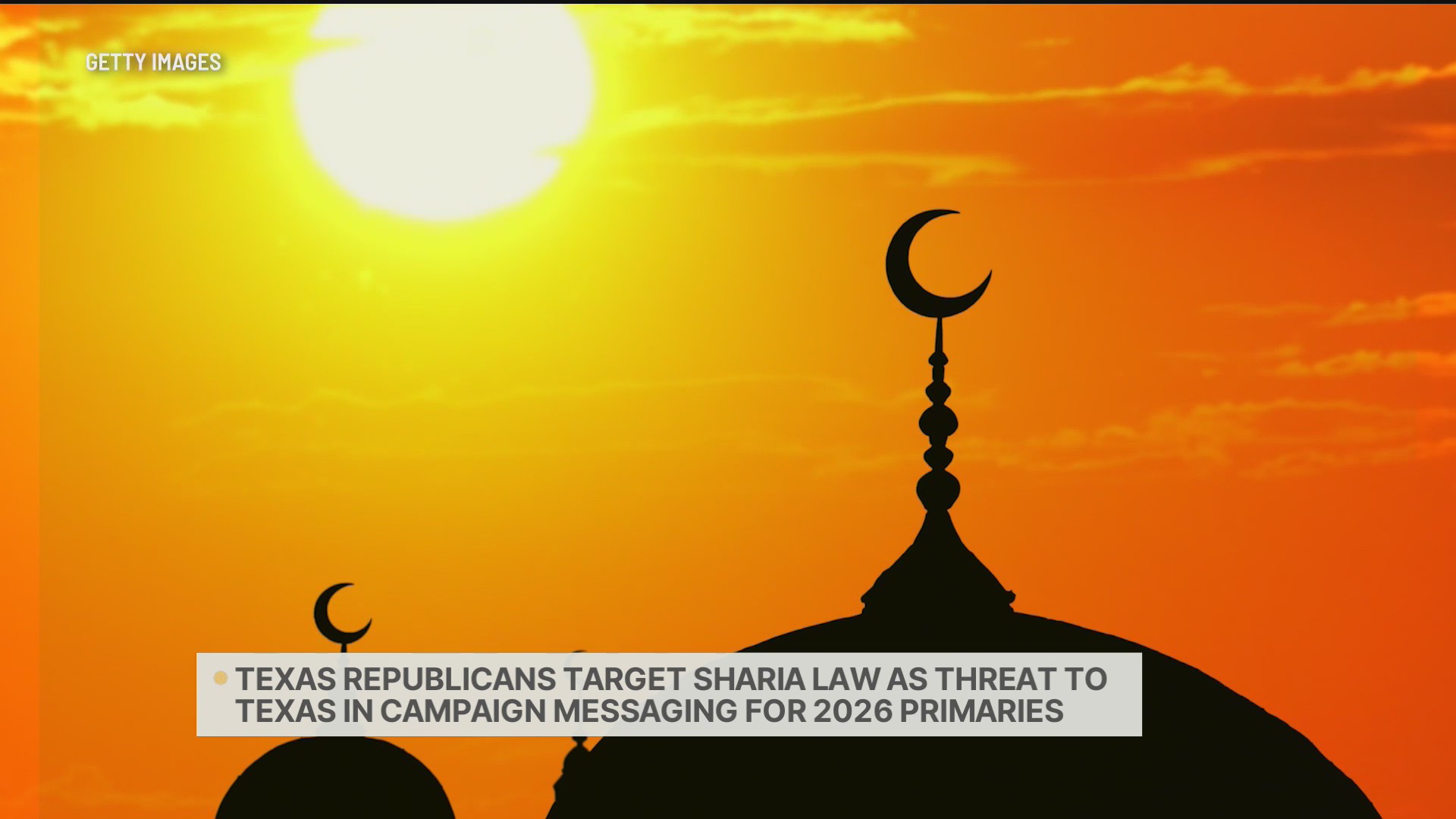 Texas Republicans Target Sharia Law – CW39 Houston