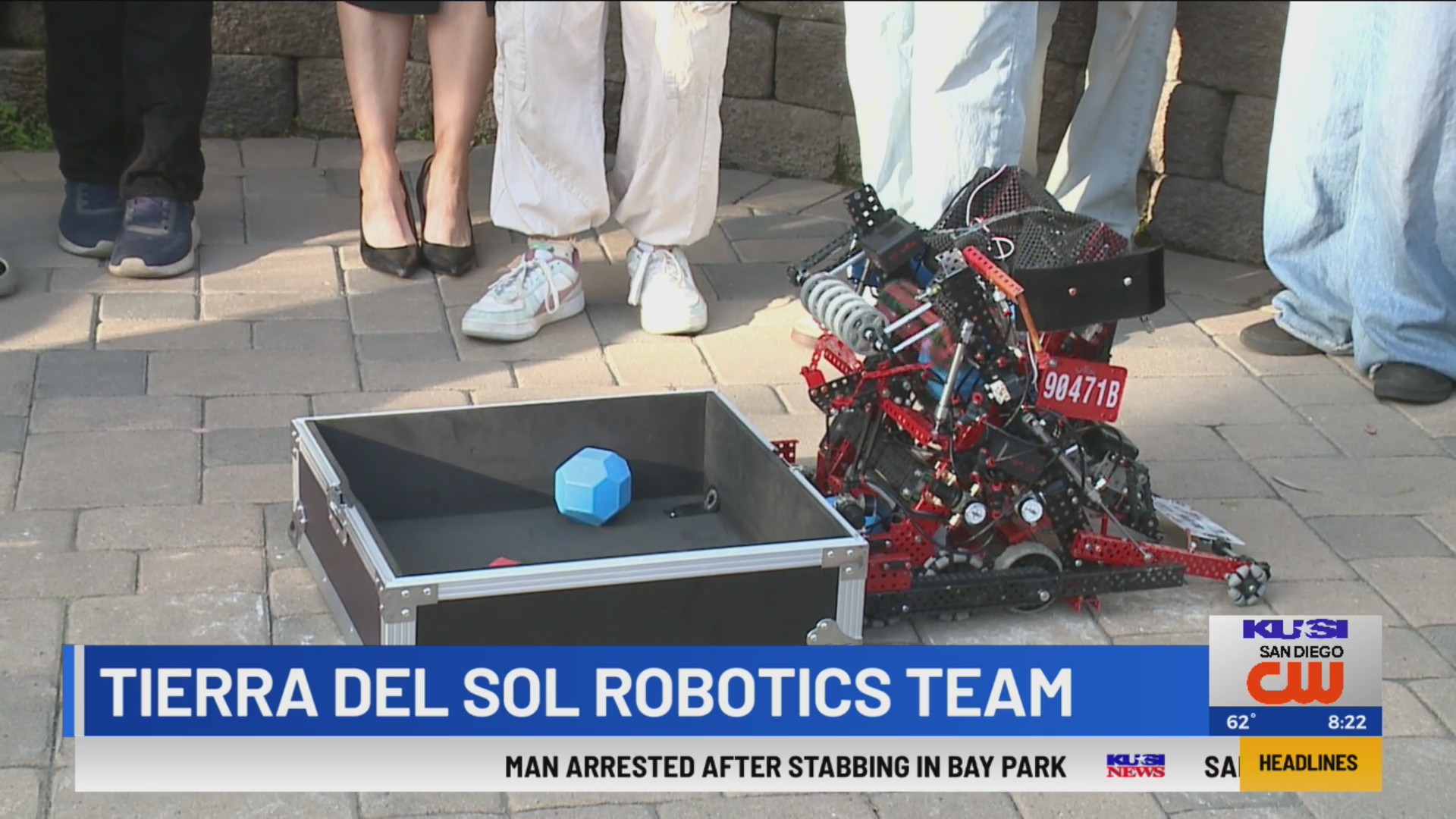 Local robotics team set to compete in world competition – FOX 5 San ...